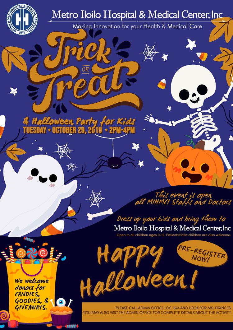 Trick or Treat Halloween Party for Kids - MIHMCI